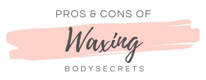 pros and cons of waxing - graphic